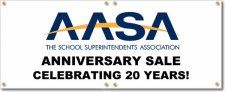 (image for) American Association of School Administrators Banner Logo Center