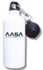 (image for) American Association of School Administrators Water Bottle - White