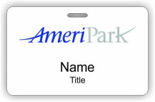 (image for) AmeriPark Horizontal ID Badge