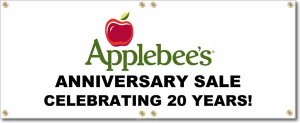 (image for) Applebee\'s Banner Logo Center