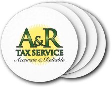 (image for) A&R Accounting & Tax Service Coasters (5 Pack)