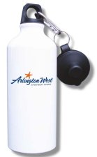 (image for) Arlington West Apartment Homes Water Bottle - White