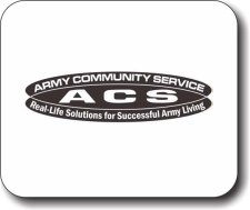(image for) Army Community Service Mousepad