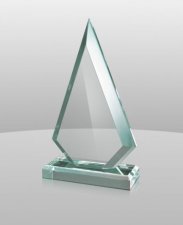 (image for) Acrylic Arrowhead - Jade - Small
