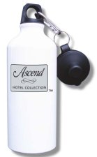 (image for) Ascend Hotel Collection Water Bottle - White