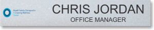 (image for) Atwell Family Chiropractic Nameplate