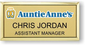 (image for) Auntie Anne\'s Hand Rolled Pretzels Executive Gold Badge