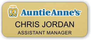 (image for) Auntie Anne\'s Hand Rolled Pretzels Gold Badge