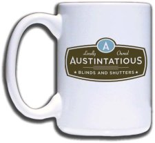 (image for) Austintatious Blinds & Shutters Mug