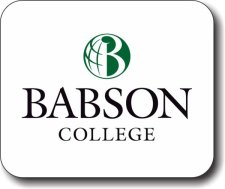 (image for) Babson College Mousepad