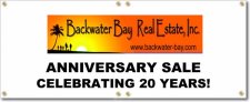 (image for) Backwater Bay Real Estate Banner Logo Center