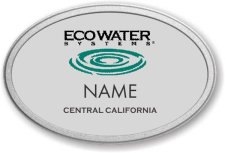 (image for) EcoWater of Central California Oval Prestige Pebbled badge