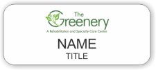 (image for) The Greenery Standard White badge