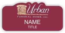 (image for) Urban Funeral Home, Inc. Shaped Other badge