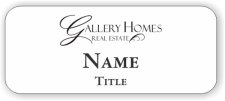 (image for) Gallery Homes Real Estate Standard White badge