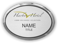 (image for) Watkins Glen Harbor Hotel Oval Executive Silver badge