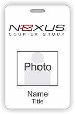 (image for) Nexus Courier Group Photo ID Vertical badge
