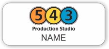 (image for) 543 Production Studio Standard White badge