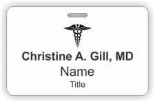 (image for) Christine A. Gill, MD ID Horizontal badge