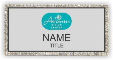 (image for) Atlantis Vision Center Bling Silver badge