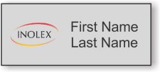 (image for) INOLEX Standard Silver Square Corner badge