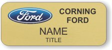 (image for) CORNING FORD Standard Gold badge
