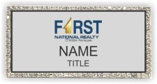 (image for) First National Realty Middle Tennessee Bling Silver badge