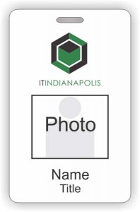 (image for) IT Indianapolis Photo ID Vertical badge