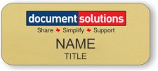 (image for) Document Solutions Standard Gold badge