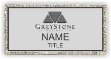 (image for) GreyStone of Noblesville Bling Silver badge