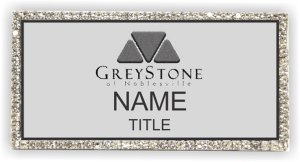 (image for) GreyStone of Noblesville Bling Silver badge