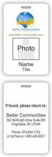 (image for) Better Communities Photo ID Vertical Double Sided badge