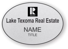 (image for) Lake Texoma Real Estate Oval Silver badge