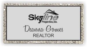 (image for) Skyline Properties, Inc Bling Silver badge