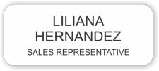 (image for) Liliana Hernandez Full Color - Round Corners badge