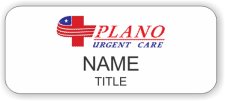 (image for) Plano Urgent Care Standard White badge