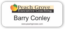 (image for) Peach Grove Executive Coaching Standard White badge