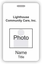 (image for) Lighthouse Community Care, Inc. Photo ID Vertical badge