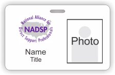 (image for) DIRECT SUPPORT PROFESSIONAL Photo ID Horizontal badge