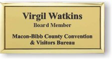 (image for) Macon-Bibb Co. Conv. & VB Executive Gold badge