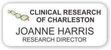 (image for) Clinical Research of Charleston White Rounded Corners badge