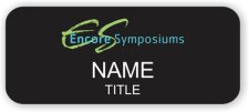 (image for) Encore Symposiums Inc. Standard Black badge