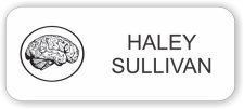 (image for) Haley Sullivan White Rounded Corners badge