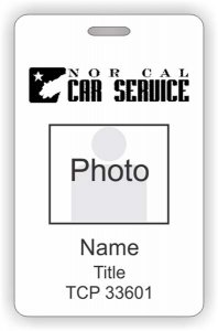 (image for) NorCal Car Service Photo ID Vertical badge