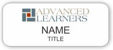 (image for) Advanced Learners Standard White badge