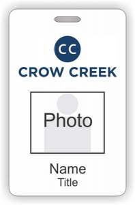 (image for) Crow Creek Therapeutics Photo ID Vertical badge