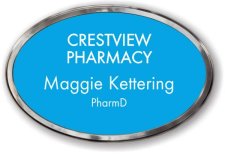 (image for) Crestview Pharmacy Oval Prestige Polished badge