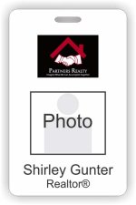 (image for) Partners Realty Photo Id - Vertical badge