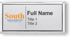 (image for) South University Executive Silver Badge - Two Title