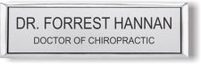 (image for) Hannan Chiropractic Small Executive Silver badge